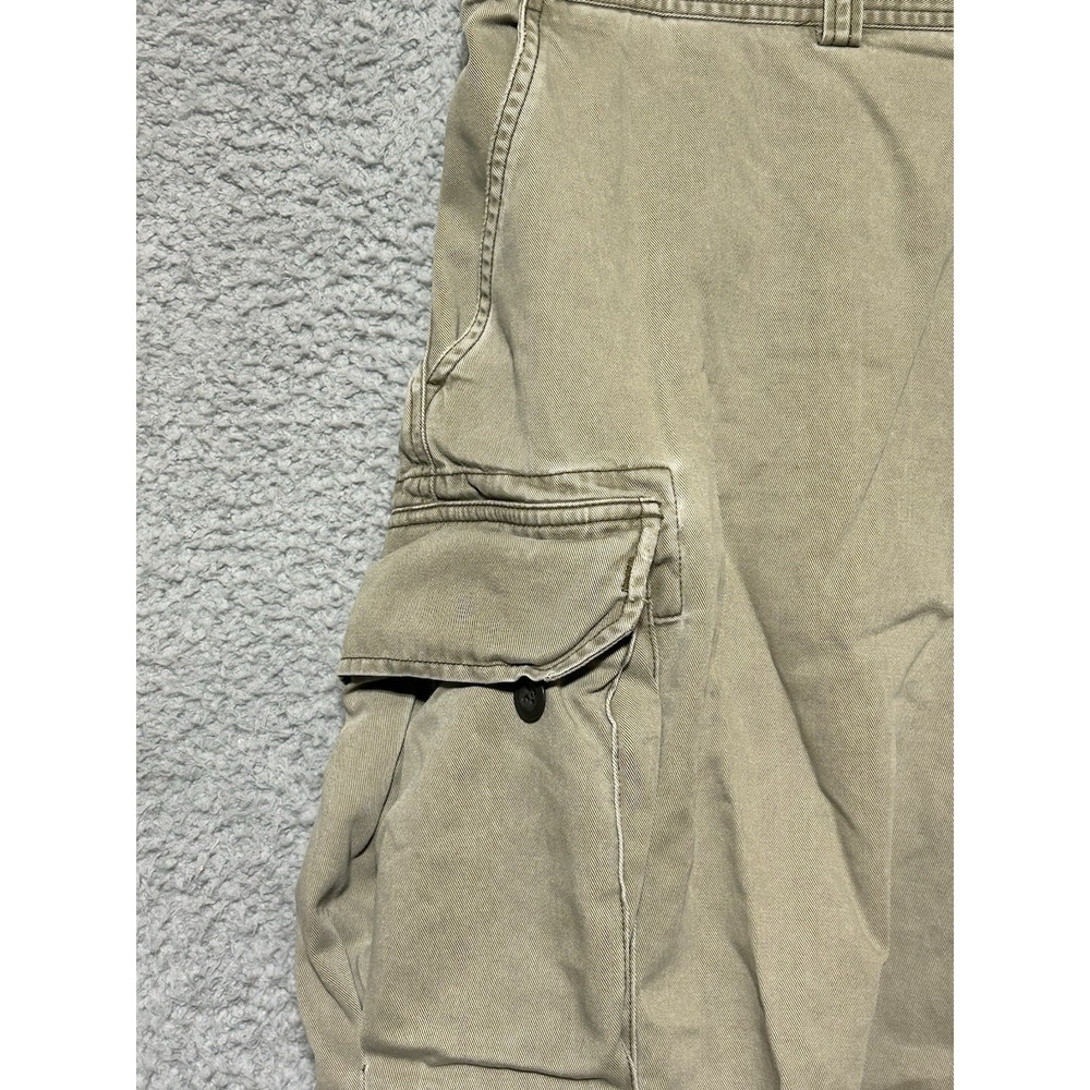 Vintage Y2K Polo Jeans Company Ralph Lauren Shorts Cargo 67 Twill Men 36 - Picture 2 of 11